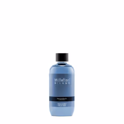 Millefiori Blue Posidonia, Bouteille, Liquide, CEDAR, Musc, Bleu, 250 ml, 130 mm