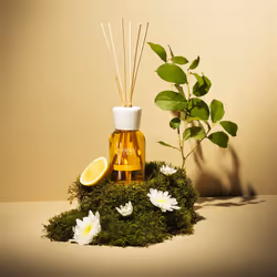 Millefiori Riviera diffuseur aromatique Flacon de parfum Jaune