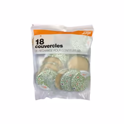 Le Parfait - Lot de 18 couvercles pour confituriers