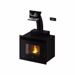Cadel Saturno 16, Pose libre, Noir, 40 kg, Haut, Boutons, Pellet