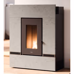 Cadel Mithos Plus 12 Ps poêle Pose libre Pellet Noir, Bronze