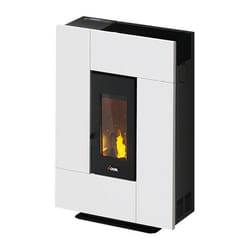 Cadel Grace 7 poêle Pose libre Pellet Noir, Blanc