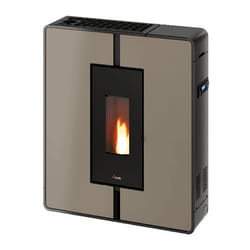 Cadel Tile Plus 10 poêle Pose libre Pellet Bronze