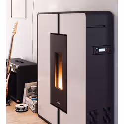 Cadel Tile Plus 10 poêle Pose libre Pellet Bronze
