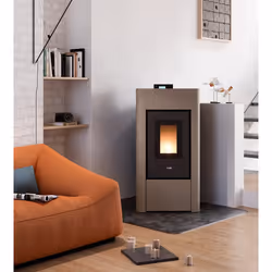 Cadel Idro Prince 12 poêle Pose libre Pellet Anthracite