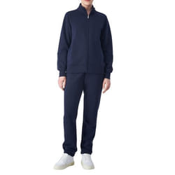 Survêtement Femme - Champion - Jacquard Bleu - Manches Longues - Respirant - Multisport