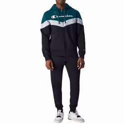 Survêtement - Champion - 220291-GS502 - Couleur Block - Vert - Manches longues