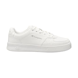 Baskets - CHAMPION - Newman Low - Blanc - Lacets - Plat