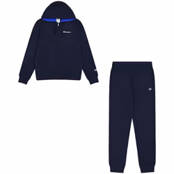 Champion Survêtement pour Homme Hooded Full Zip Bleu 221166-BS501