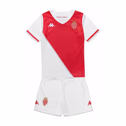 Ensemble maillot et short Domicile enfant AS Monaco Kombat 2024/25
