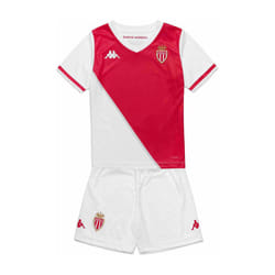 Ensemble maillot et short Domicile enfant AS Monaco Kombat 2024/25