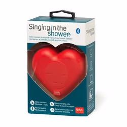 Enceinte Bluetooth - LEGAMI - Cœur - Waterproof - Rechargeable - Ventouse