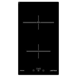 Airlux ATI322BK plaque Noir Intégré Plaque avec zone à induction 2 zone(s)