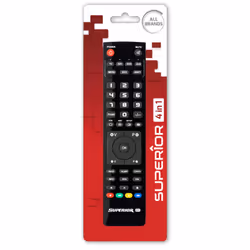 Superior Electronics Superior Slim, DVD/Blu-ray, Media player, Projecteur, SAT, Barre de son, TV, Appuyez sur les boutons, No ...