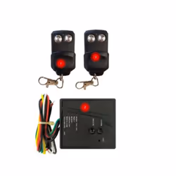 Superior 433 MHz two-channel indoor kit 433 MHz receiver + radio controls - SUPRK001Kit d'intérieur 433 MHz à deux canaux pou ...