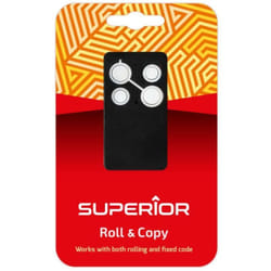 Remplacement universel pour les contrôles radio Superior rolling code fréquence 433.92 - suprr001