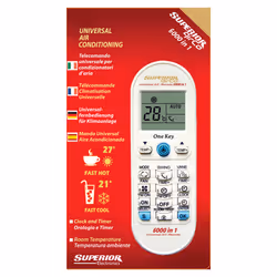 Superior AirCo 6000 télécommande IR Wireless Climatiseur Appuyez sur les boutons