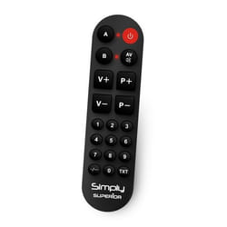 Superior Electronics Simply télécommande TV Appuyez sur les boutons