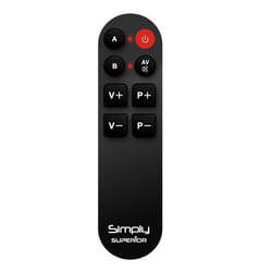 Superior Electronics Simply télécommande TV Appuyez sur les boutons