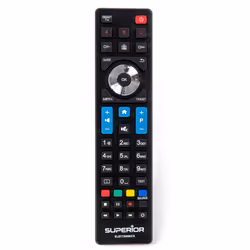 Superior Electronics SUPTRB010, TV, IR Wireless, Appuyez sur les boutons, Noir