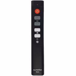 Superior SUPTLB003, TV, Appuyez sur les boutons, Noir