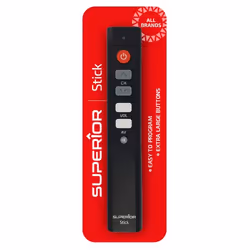 Superior SUPTLB003 télécommande TV Appuyez sur les boutons