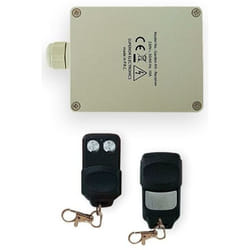 Kit jardin supérieur 220v 2 canaux 12a récepteur + 2 télécommandes 433mhz - suprk004