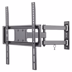 Superior Electronics 32-55 Full Motion Extra Slim, 200 x 200 mm, 400 x 400 mm, 10 - -15°, 90 - -90°, Acier, Noir