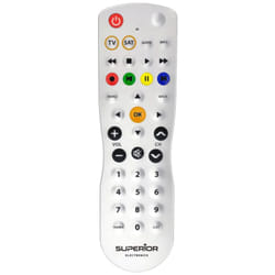 Superior Electronics Superior Safe télécommande SAT, TV Appuyez sur les boutons