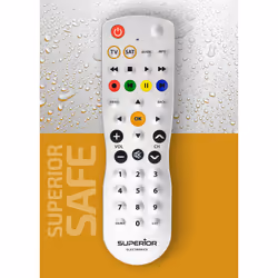 Superior Electronics Superior Safe télécommande SAT, TV Appuyez sur les boutons