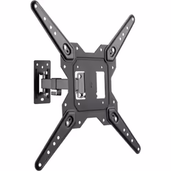 Superior Electronics SUPSTV017, 100 x 100 mm, 400 x 400 mm, -8 - 5°, 90°, Acier, Noir