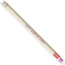 Stylo à encre gel effaçable - Legami - Corps de lapin - 07 mm - Encre violette - Effaçable