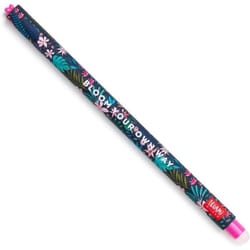 Stylo à encre gel effaçable - Legami - Ours floral - 07 mm - Encre turquoise - Effaçable