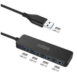 Nilox HUB USB 4 PORTE USB 3.0