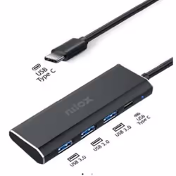 Nilox HUB USB C 3USB3.0 1USBC