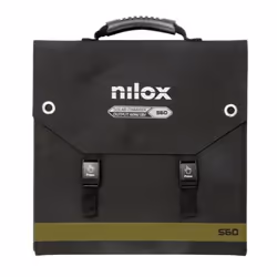 Nilox NXSP60WV1, 60 W, Silicium monocristallin, Noir, camping, 2,6 kg, 40 cm