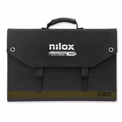 Nilox NXSP120WV1, 120 W, Silicium monocristallin, Noir, camping, 4,6 kg, 40,5 cm