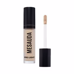 MESAUDA Pro Light Concealer, Peau nue, Beige, C10, Tous types de peau, Crème, Bouteille