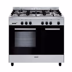 Glem Gas GA960PCGIX, Noir, Acier inoxydable, Boutons, Rotatif, Moyenne, 66 L, 66 L, 2000 W