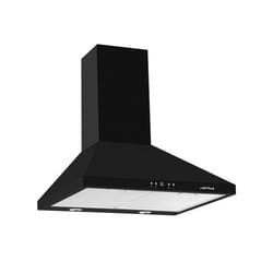 Airlux AHP675BK hotte Montée au mur Noir 760 m³/h A