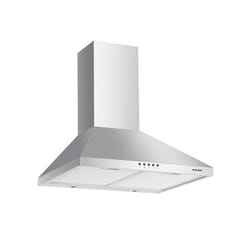 Glem Gas GHP645IX hotte Intégré Argent, Acier inoxydable 498 m³/h C