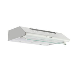 Glem Gas GHC640WH hotte Encastrée Blanc 350 m³/h C