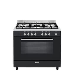 Glem Gas GE960CVBK2 four et cuisinière Gaz Noir A
