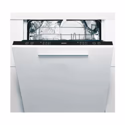 Glem Gas GDI6250, Entièrement intégré, Taille maximum (60 cm), Blanc, Noir, Boutons, 1,4 m