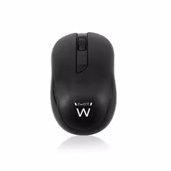 Ewent EW3223, Ambidextre, Optique, RF sans fil, 1000 DPI, Noir