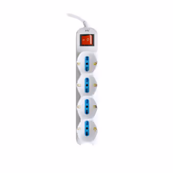 Ewent EW3929, 1,5 m, Intérieure, Type L, Blanc, 16 sortie(s) CA, 250 V