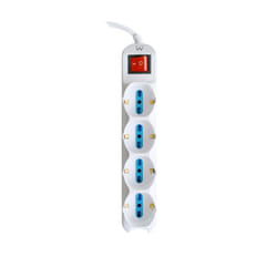 Ewent EW3929 multiprise 1,5 m 16 sortie(s) CA Intérieure Blanc