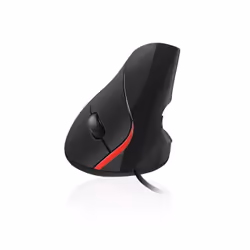 Ewent EW3156, Optique, USB Type-A, 1000 DPI, Noir, Rouge