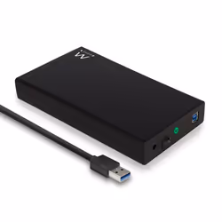 Ewent EW7056, Boîtier HDD, 3.5", SATA, Noir