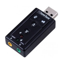 Ewent EW3762 changeur de genre de câble USB audio-in/audio-out Noir
